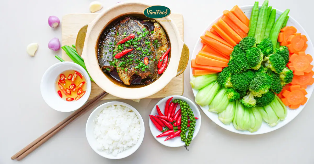 Cá Rô Kho Tộ Vimifood - Chuẩn Hương Vị Quê Nhà