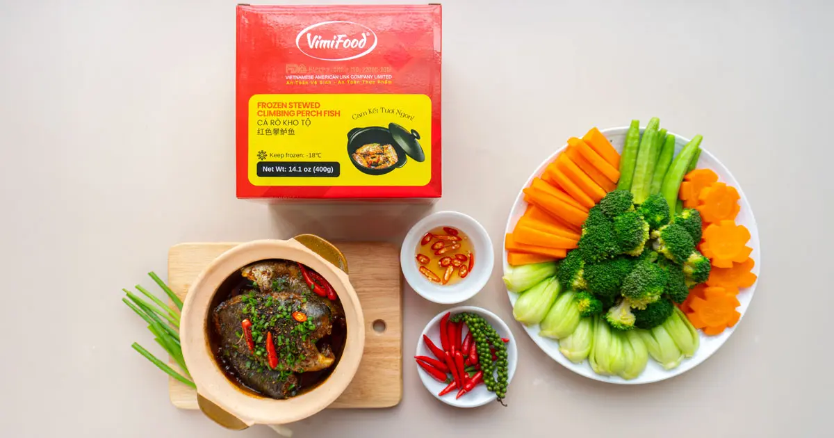 Cá Rô Kho Tộ Vimifood - Chuẩn Hương Vị Quê Nhà